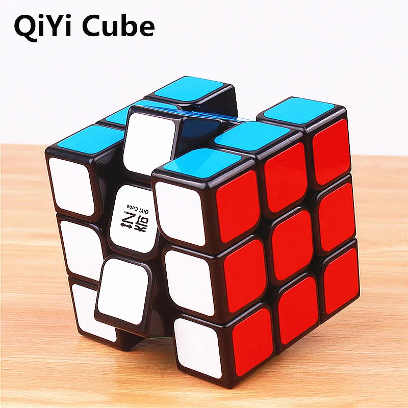 Волшебный кубик QIYI Sail W 3x3 кубики головоломки Черного Воина без наклеек