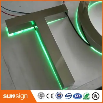 

Backlit Advertising sign board LED lighted sign used