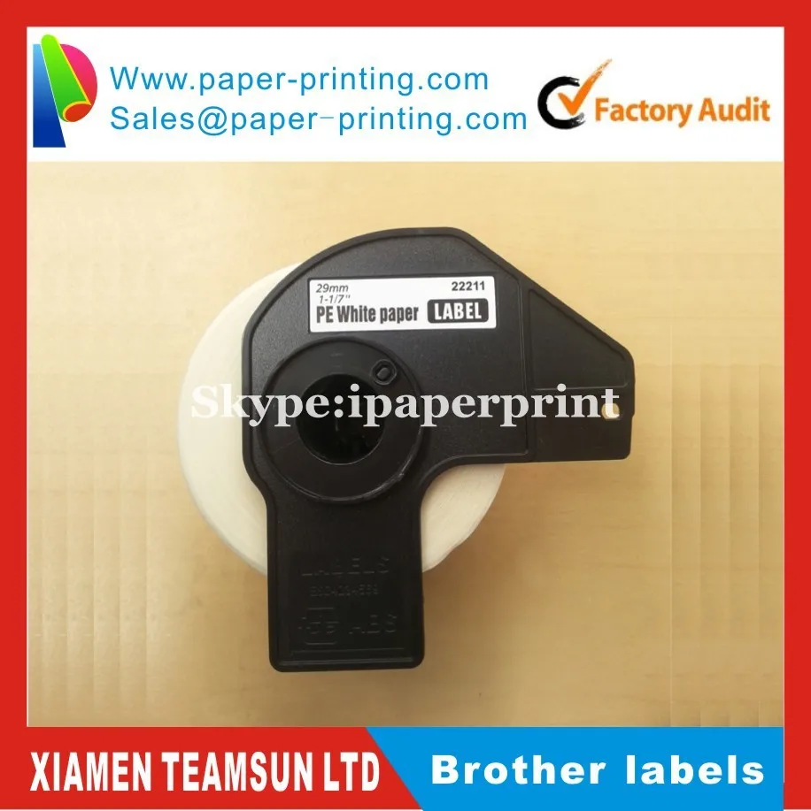 2 рулона dk 22211 dk22211 Brother DK непрерывные этикетки 29 мм x 15 24 м etiketten|brother label|etiketten |