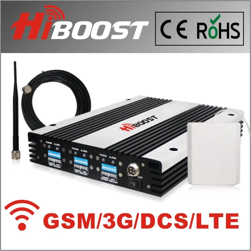 F10-GDW трехдиапазонный GSM/DCS/3g/LTE мобильный телефон сервис усилитель сигнала-15dbm HiBoost
