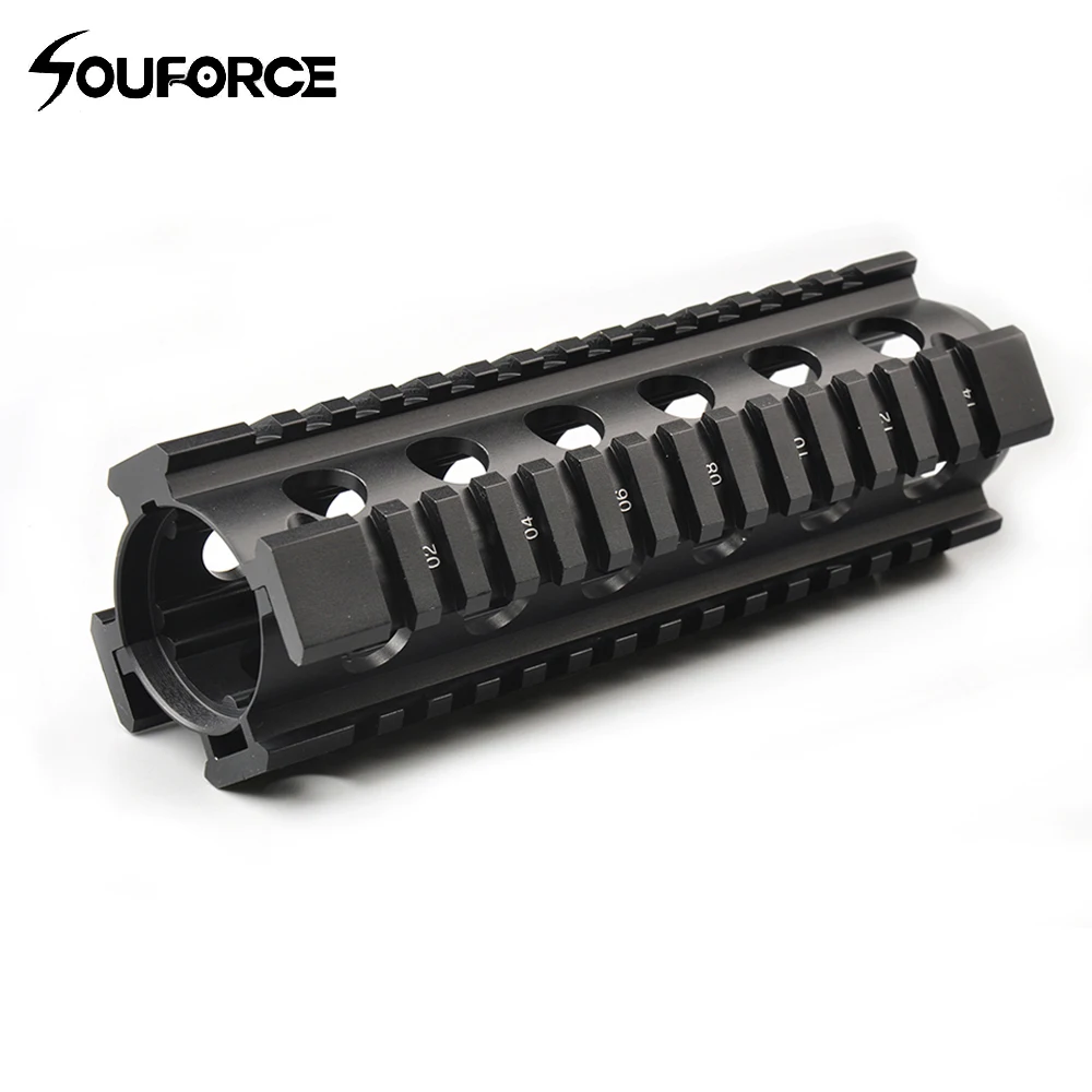 6.7 Inches Picatinny Handguard Keymod Rail System AR15 M16 with 4 Rail Fit 20mm Picatinny Weaver