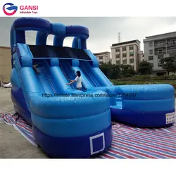 7*5*5.2 м слайд надувные прыжки вышибала для воды игры продажи производителя надувной батут горкой для детей и взрослых