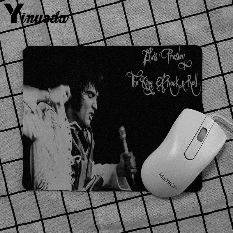 Yinuoda винтажные классные подставки для мыши Elvis Presley под заказ компьютерный Аниме