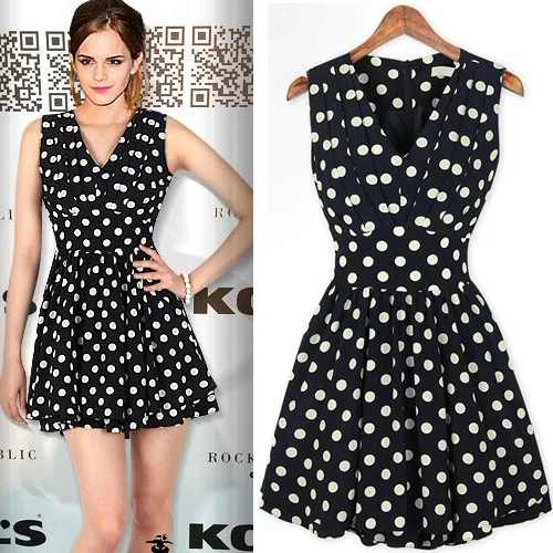 ball print dress