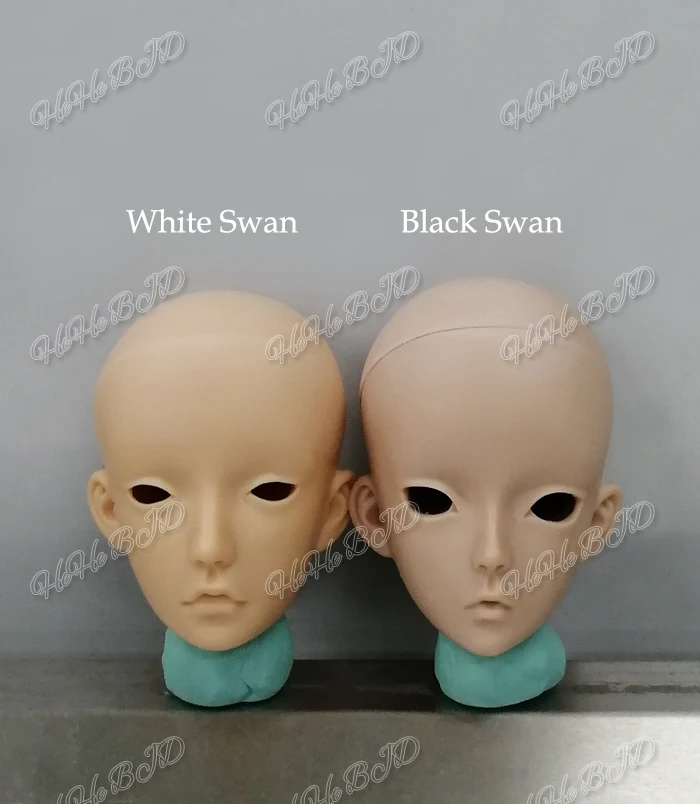 BJD 1/4 Белый лебедь/Черный лебедь Смола модельные Фигурки игрушки make up free eyes HeHeBJD игрушки высокого качества