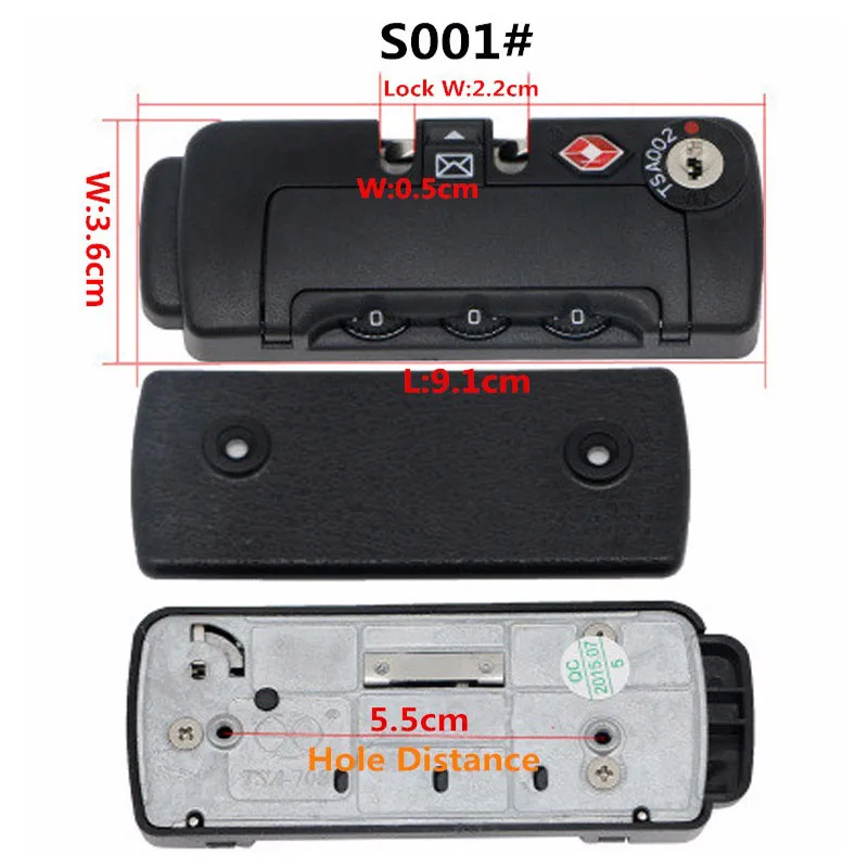 Buy Replacement TSA Luggage Lock, Luggage Repair fixed