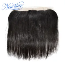 New Star Virgin Hair Lace Frontal 13×4 Brazilian Straight 100%Human Hair Bleached Knots Medium Brown Swiss Lace Free Shipping