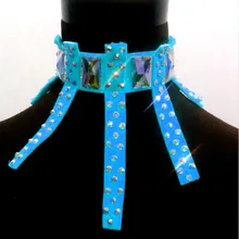 Стиль аксессуары для латинских танцев драгоценные камни кисточкой латинские танцы ожерелье для женщин латинские танцы ожерелья P1