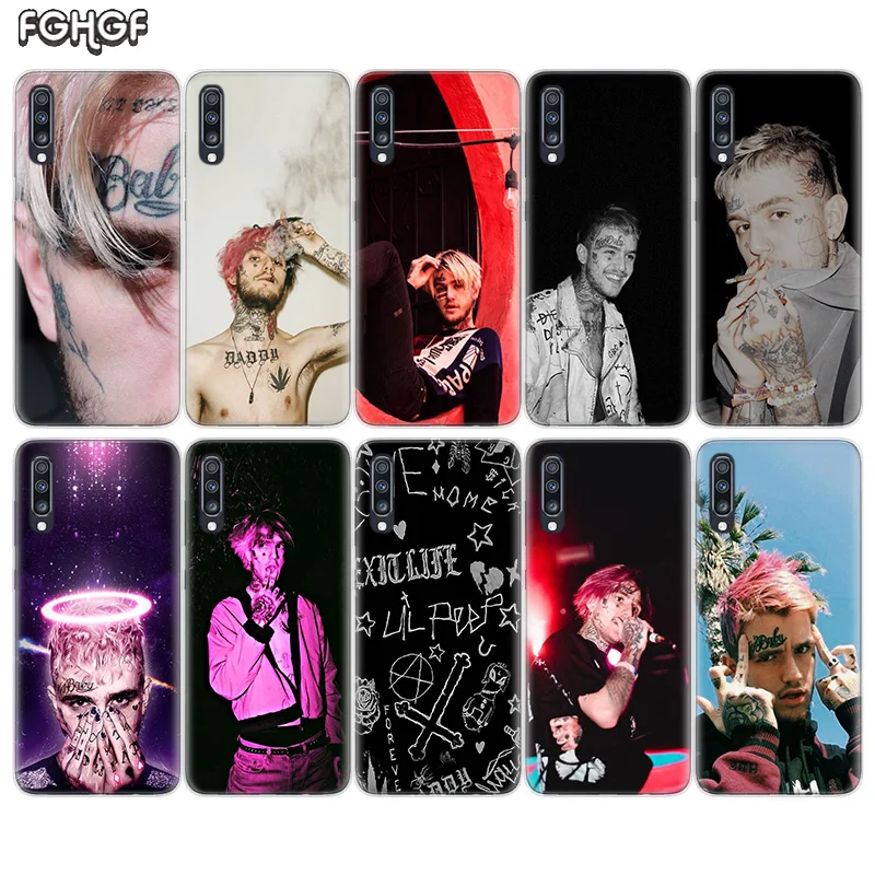 Горячий поп рэпер Lil Peep Мягкий ТПУ чехол для Samsung Galaxy S10 Plus S10E A70 A50 A30 M40 M30 M20 A60 A40 A20 A10