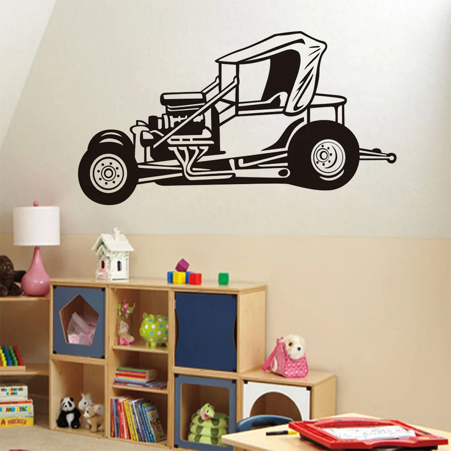 

Wall Stickers Home Decor Living Room High Quality Sport Truck Car Wall Decals Art Vinyl Removable Headboard Stickers Kids Rooms
