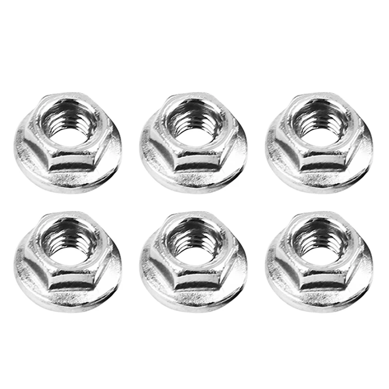 

CNC Serrated Hex Flange Nut Anti-Slip Screw Cap Anti-Loose Nut M5 For Openbuilds #