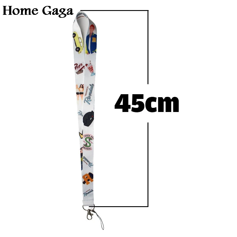 Homegaga ривердейл фильм лента для беджей для diy ключей очки держатель карты брелок для ключей телефоны камеры webbing D1420