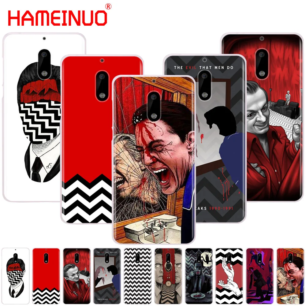 

HAMEINUO Twin Peaks Fire Walk With Me cover phone case for Nokia 9 8 7 6 5 3 Lumia 630 640 640XL 2018