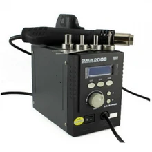 PHONEFIX Оригинальная быстрая 2008 паяльная станция горячего воздуха 110 В 220 В паяльная станция с насадкой