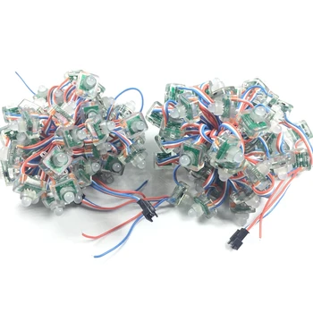 

DC 5V 12V WS2811 RWB Wire Square Full Color RGB Strings LED Pixel Module Addressable IP68 Waterproof 5000PCS