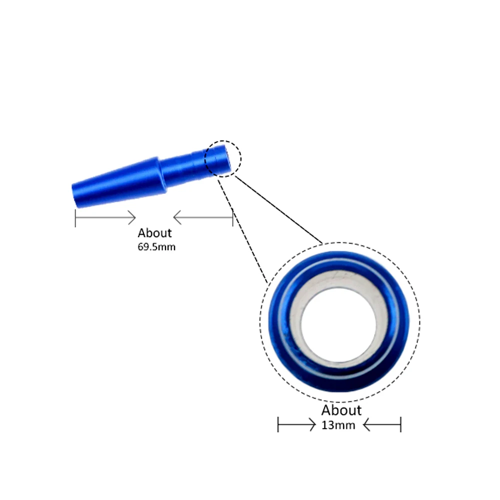 SY 1PCS Hookah Hose Connector Suit For Diameter 12mm Shisha Chicha Narguile Silicone Tubepipe Smoking Accessories
