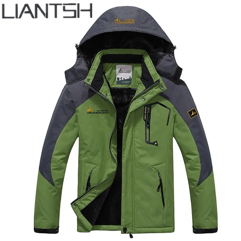 

New Windbreaker Camping Coats Best Hiking Jacket For Men,Fishing Winter Sport Waterproof Windproof Women Wool Outdoor Jackets