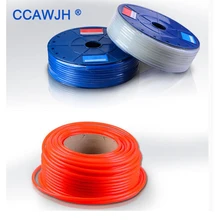 ПУ трубка 10*6,5 мм для водяного охлаждения и сжатого воздуха с хорошей гибкостью прочный 90 м/лот