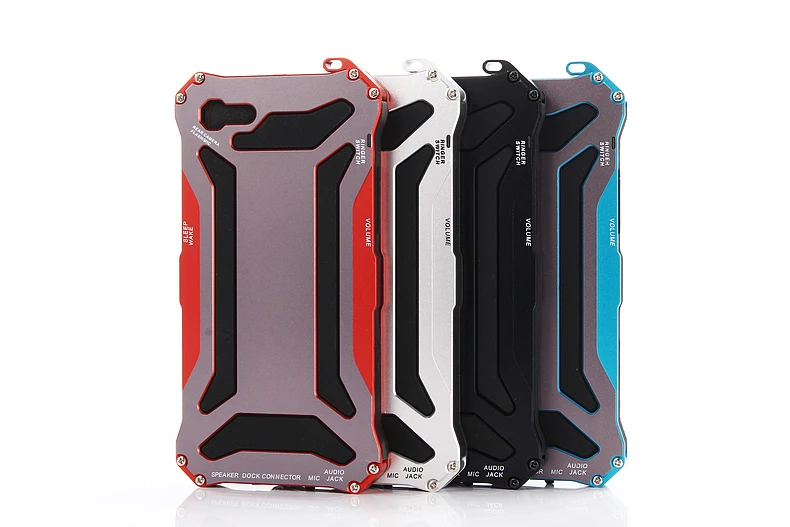 bilder für Luxus 7 7G Wasserdicht Stoßfest Metall Aluminium Rüstung Hard Case Für iPhone 7 4,7 ''Wasserdichte Abdeckung Mit Gehärtetem glas bilder für Luxus 7 7G Wasserdicht Stoßfest Metall Aluminium Rüstung Hard Case Für iPhone 7 4,7 ''Wasserdichte Abdeckung Mit Gehärtetem glas
