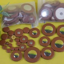 28 шт. колодки для саксофона кожаные колодки Замена для сопрано саксофона аксессуары