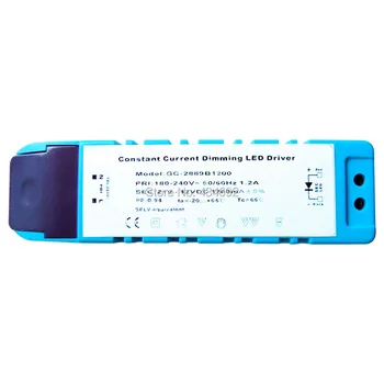 

50W Constant Current Dimming Led Driver Lighting Transformers INPUT 180-240VAC/80-140VAC 1.2A OUTPUT 21-42VDC 10PCS/LOT