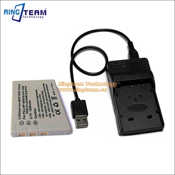 

2-In-1 Rechargeable Battery Pack KLIC-7005 KLIC7005 K7005 and USB Charger for Kodak Digital Camera EASYSHARE C763 ...