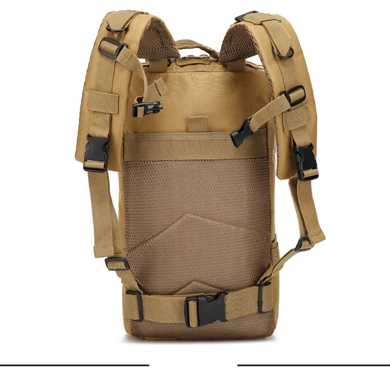  3P Outdoor Military Tactical Backpack 30L Molle Bag Army Sport Travel Rucksack Camping Hiking Trekking Camouflage Bag (21)