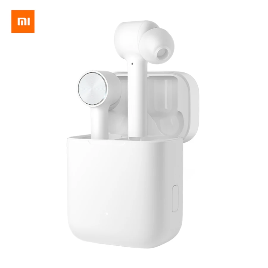 Оригинальная гарнитура Xiaomi Air TWS, глобальная версия, Bluetooth, настоящие беспроводные стерео спортивные наушники, ANC переключатель ENC, автоматическое управление паузой