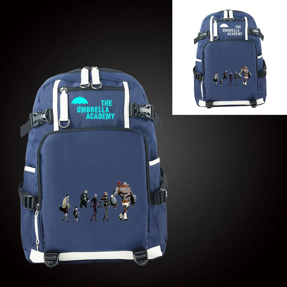 Us 29 99 The Umbrella Academy Backpack With Logo Glow In Dark Bookbag Daypack Backpacks From Luggage Bags On Aliexpress Alibaba