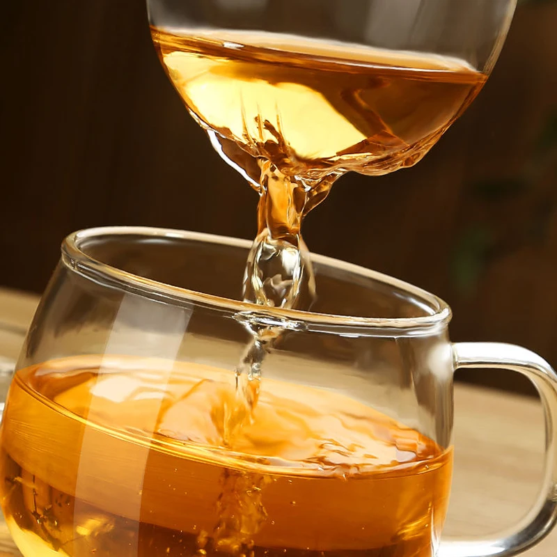 1 Набор, прозрачная кофейная чайная кружка, прозрачная чайная стеклянная чашка, молочный кофе, чайные кружки с фильтром для заварки, кухонный инструмент