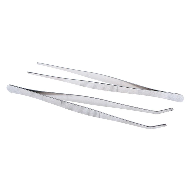 Stainless Steel Sewing Machine  Stainless Steel Feeding Tongs - 2pcs 5/6/8  Straight - Aliexpress