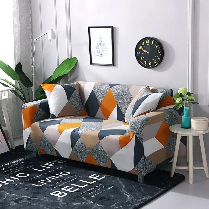 Универсальные секционные Угловые эластичные чехлы для диванов, все включено, чехлы для диванов, диванов, полотенец, диванов, подушек - Цвет: Color 14
