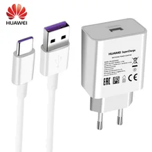 Оригинальное зарядное устройство huawei usb type C type-C кабель Honor 10 V10 Note10 быстрое зарядное устройство 5A mate 9 10 20 P10 P20 суперзарядный кабель