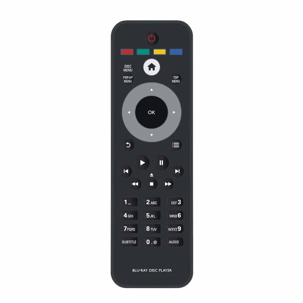 New For Philips Blu Ray DVD Remote for BDP2985 BDP3406 BDP5406 BDP5506