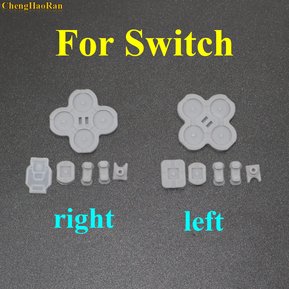 

1set Silicon Rubber Button For Nintendo Switch Joy-Con Left Right Controller Membrane Pad