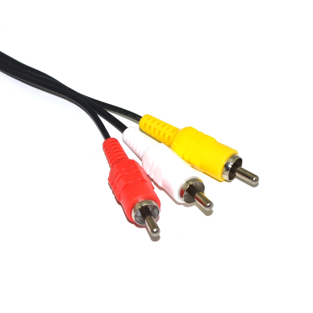 Pces para o Cabo de Sega av da Tomada do Chapeamento de Níquel de 10 Rca para ss Cabo Saturn - Image 4