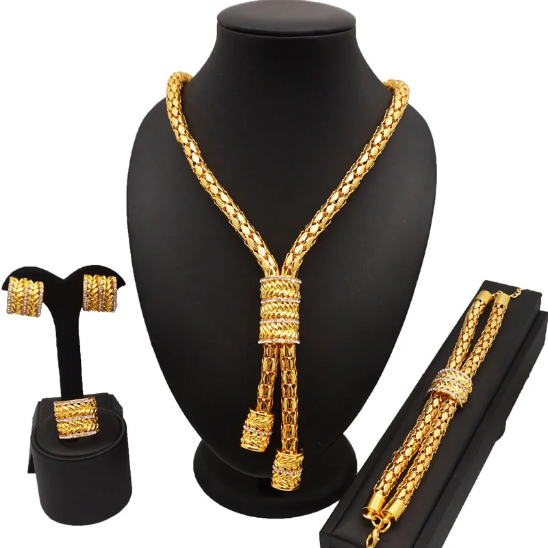 Buy 24k gold plating jewelry sets african big jewelry