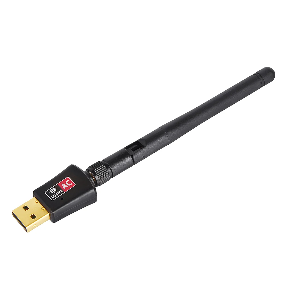 

USB wifi Adapter AC600m 2.4GHz 5GHz Dual Band WiFi with Antenna PC Mini Computer Network Card 802.11b/n/g/ac Receiver
