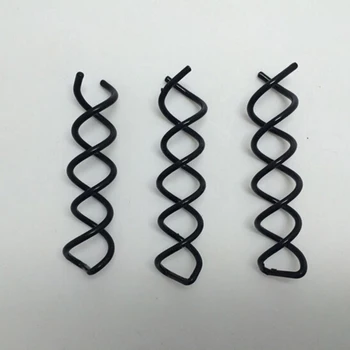 

New 10pcs Black Metal Fashion Designer Hair Styling Spiral Spin Screw Pin Hair Pins Twist Barrette Hair Clip