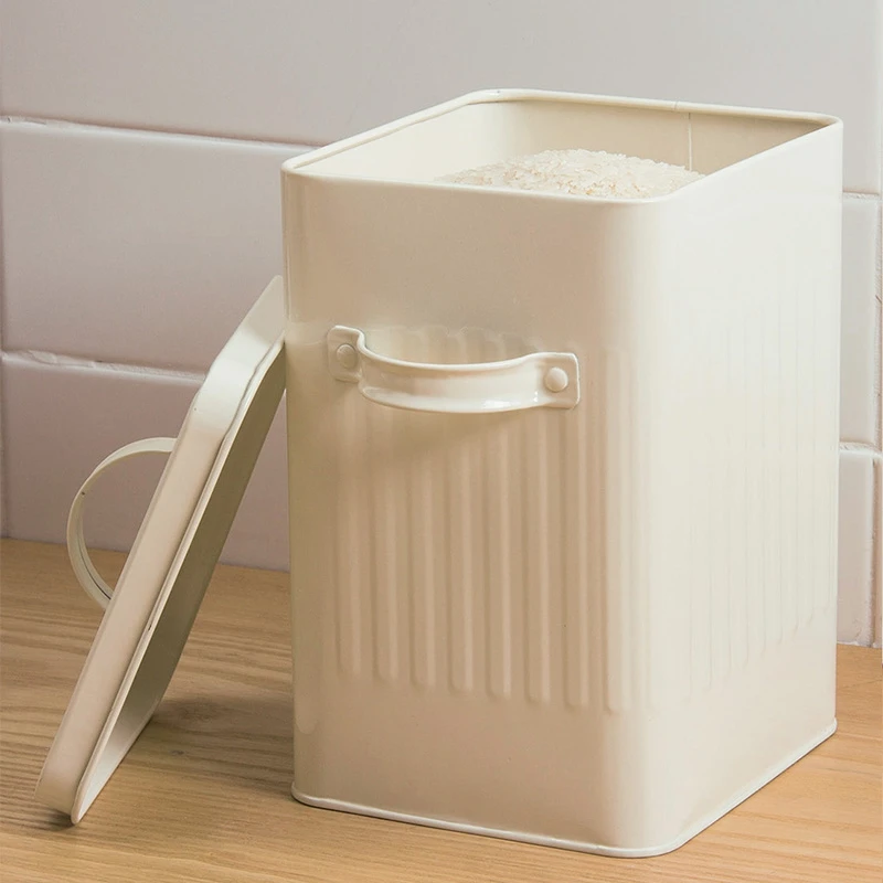Распродажа, кухонный органайзер для храненния ванных коробка 5 кг зерна коробка для хранения риса стирального порошка выпечки хлеба с совок для дома Decorr