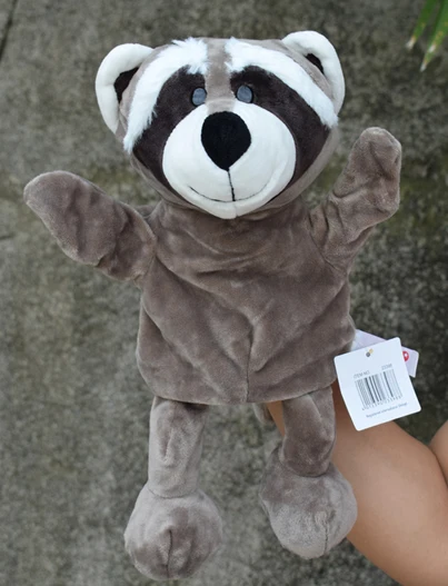 Animal glove puppets adults hand living puppet dog theater doll toys plushies story talking muppet show muppets gift family toy