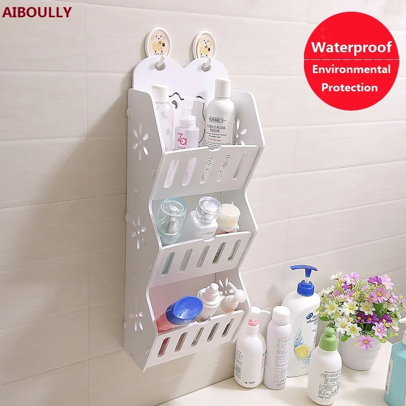 OUSSIRRO Bathroom Countertop racks shelf Cosmetic decorate frame