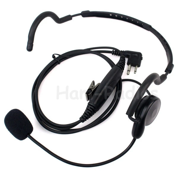 

2 Pin Earpiece Mic PTT Headset for Motorola Radio Two-way Radios GP88 GP300 GP2000 P040 PRO1150 EP450 EP350