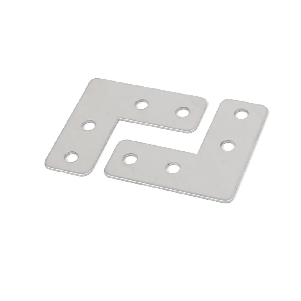 L Shaped Stainless Steel Flat Plate Corner Brace Angle Brackets