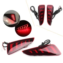 LED Rear Bumper font b Lamps b font Fog Brake Tail Lights Taillight For Toyota C