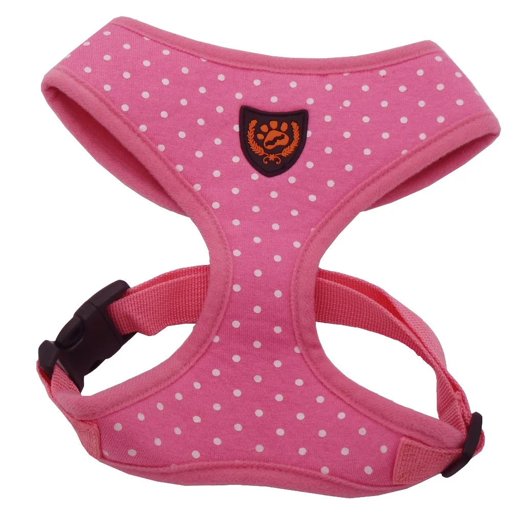 Хлопковый мягкий жилет в горошек для щенков и кошек 4 цвета размеры от S до XL|soft