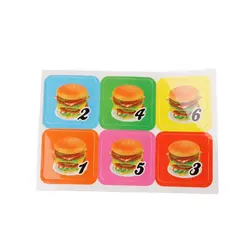 Развивающие балансировочная доска Burger игра детская игрушка Подарки на день рождения забавные Новые