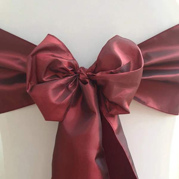 Garnet-Taffeta-Sash