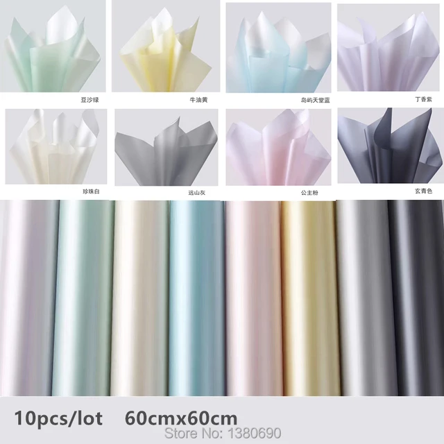 Cheap 10Pcs Bright Flower Bouquet Packaging Paper Package Ribbon Florist Supplies Gift Wrapping Paper Handmade Material Decor for Home Cheap 10Pcs Bright Flower Bouquet Packaging Paper Package Ribbon Florist Supplies Gift Wrapping Paper Handmade Material Decor for Home