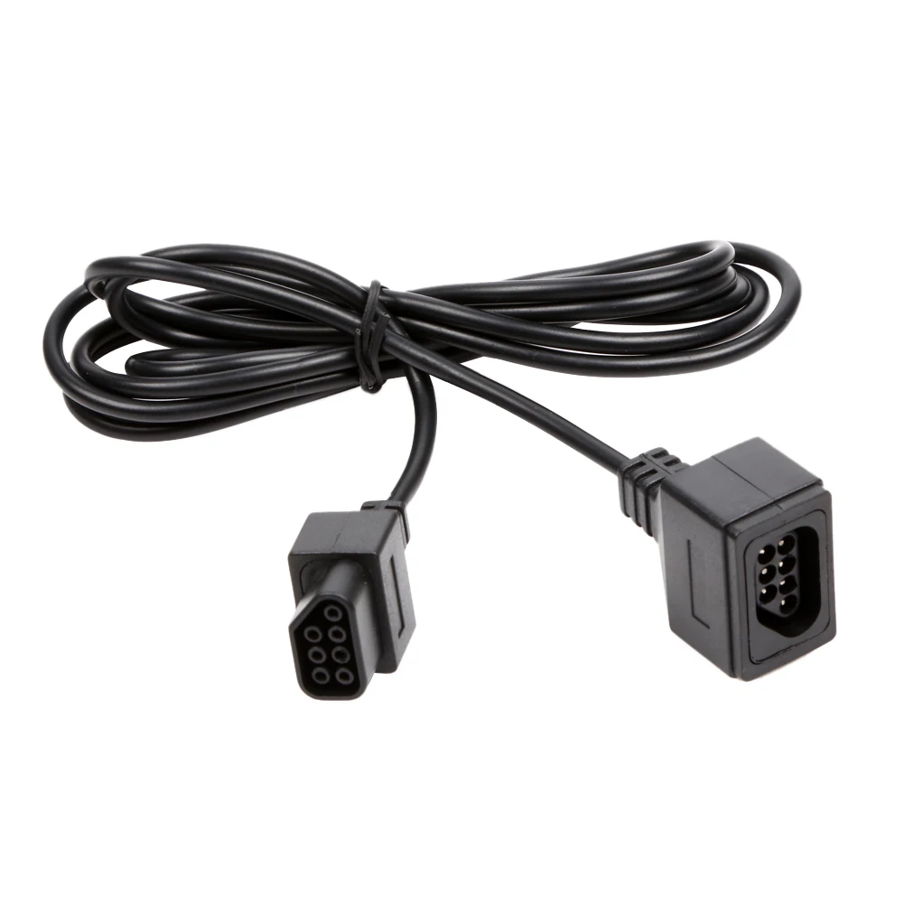 Контроллер 1 8 м Удлинительный кабель для джойстиков игровая консоль Nintendo Black|cable